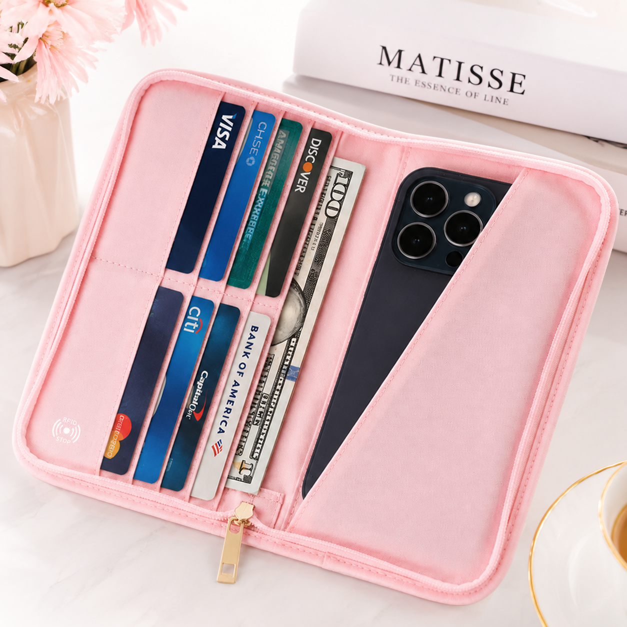 Travel Accessories Rfid - RFID Blocking Passport Holder Travel Wallet