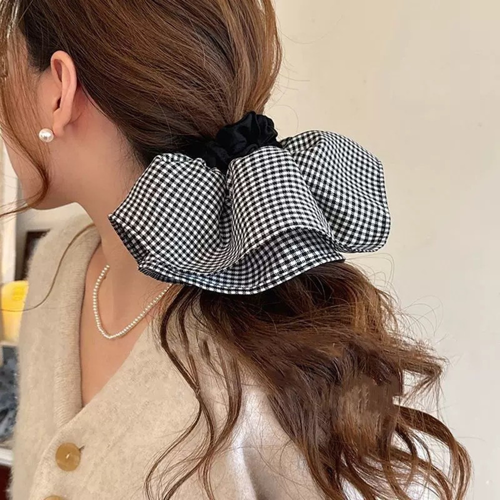 Extra Large Plaid Hair Ties El - Travel Accessories High End recensione e prezzo