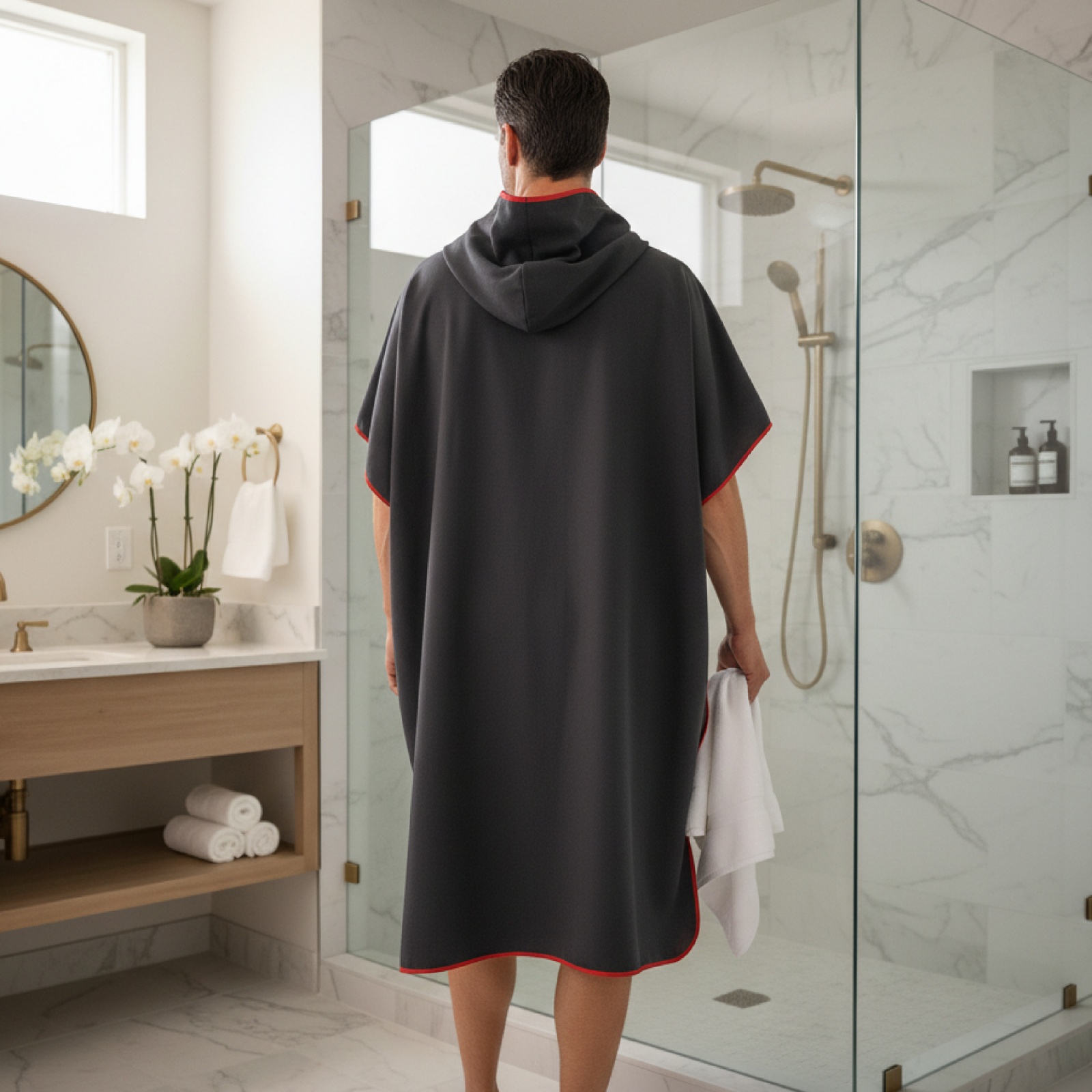 Quick Dry Poncho 80x100cm in B - Travel Towel Quick Dry recensione e prezzo