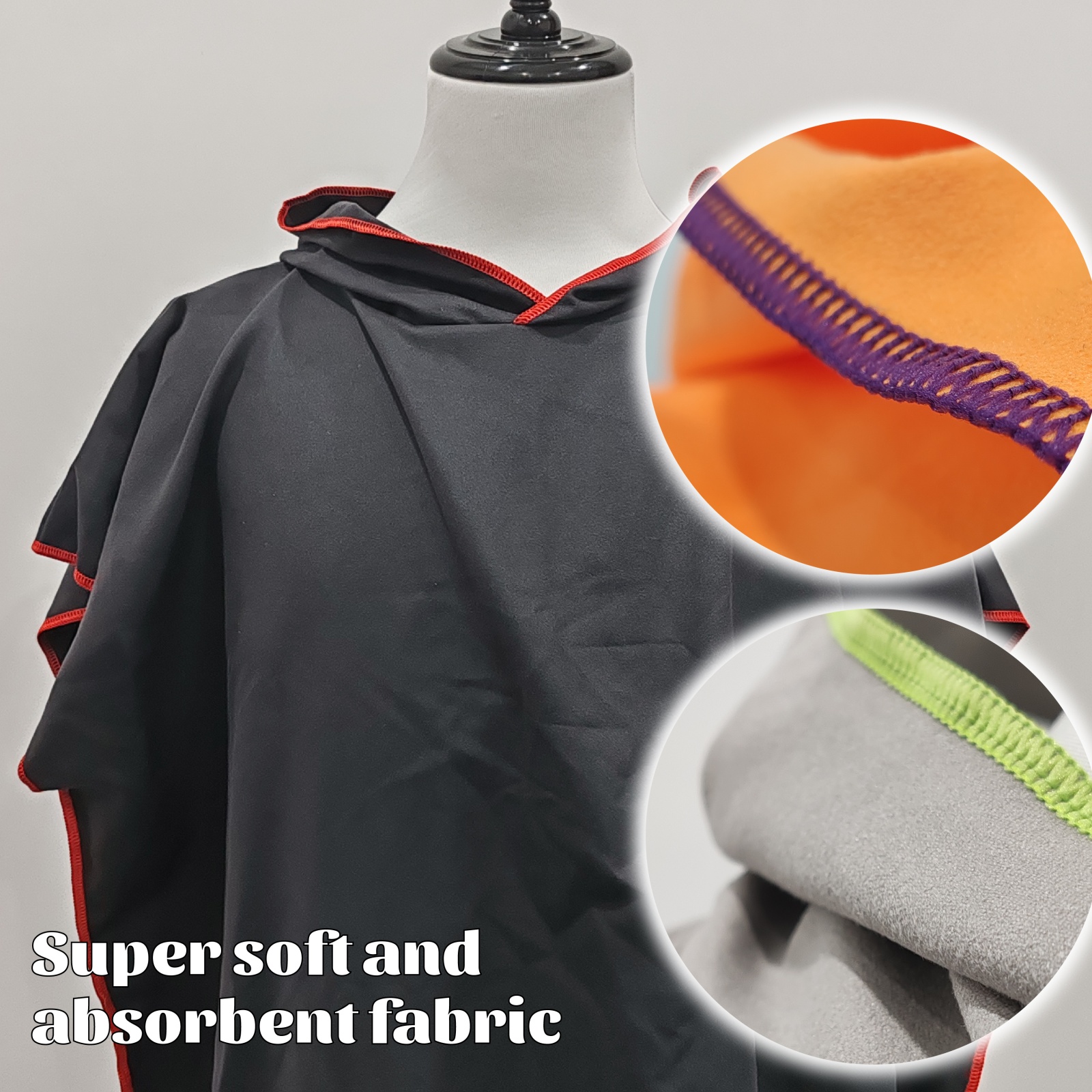Quick Dry Poncho 80x100cm in B - Travel Towel Quick Dry recensione e prezzo