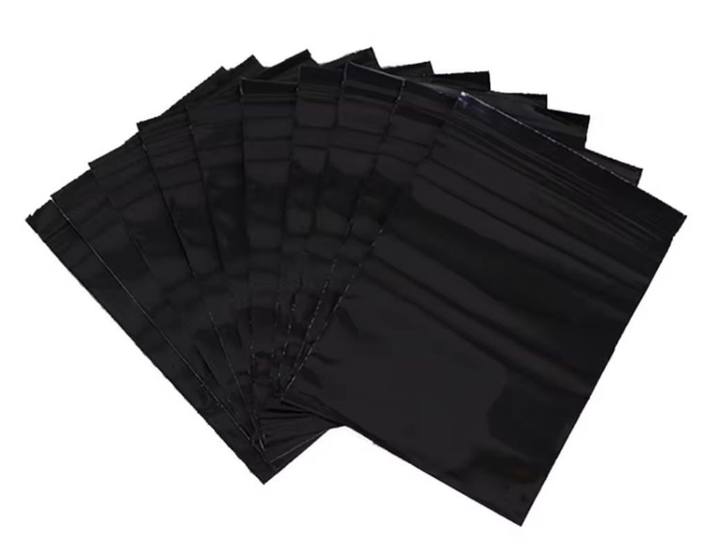 100pcs Black PE  Ziplock Bags  - Reusable Zip Bag recensione e prezzo