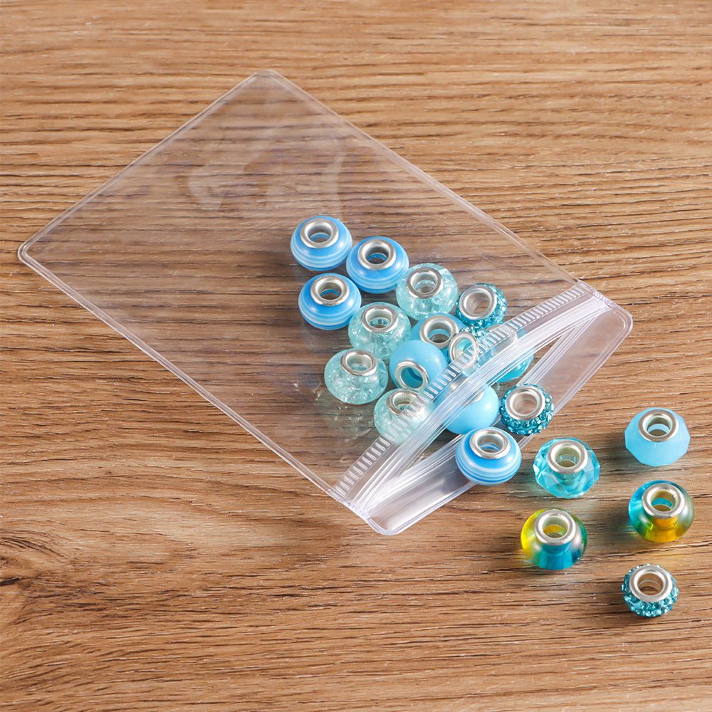 100Pcs New PVC Plastic Self Se - Reusable Zip Bag recensione e prezzo