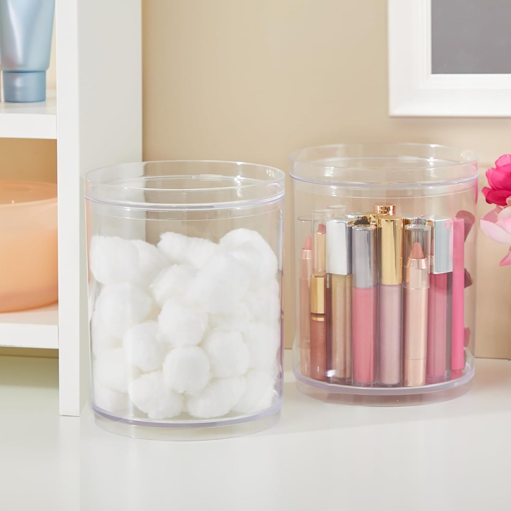 Stackable Clear Plastic Scrunc - Travel Accessories Set recensione e prezzo