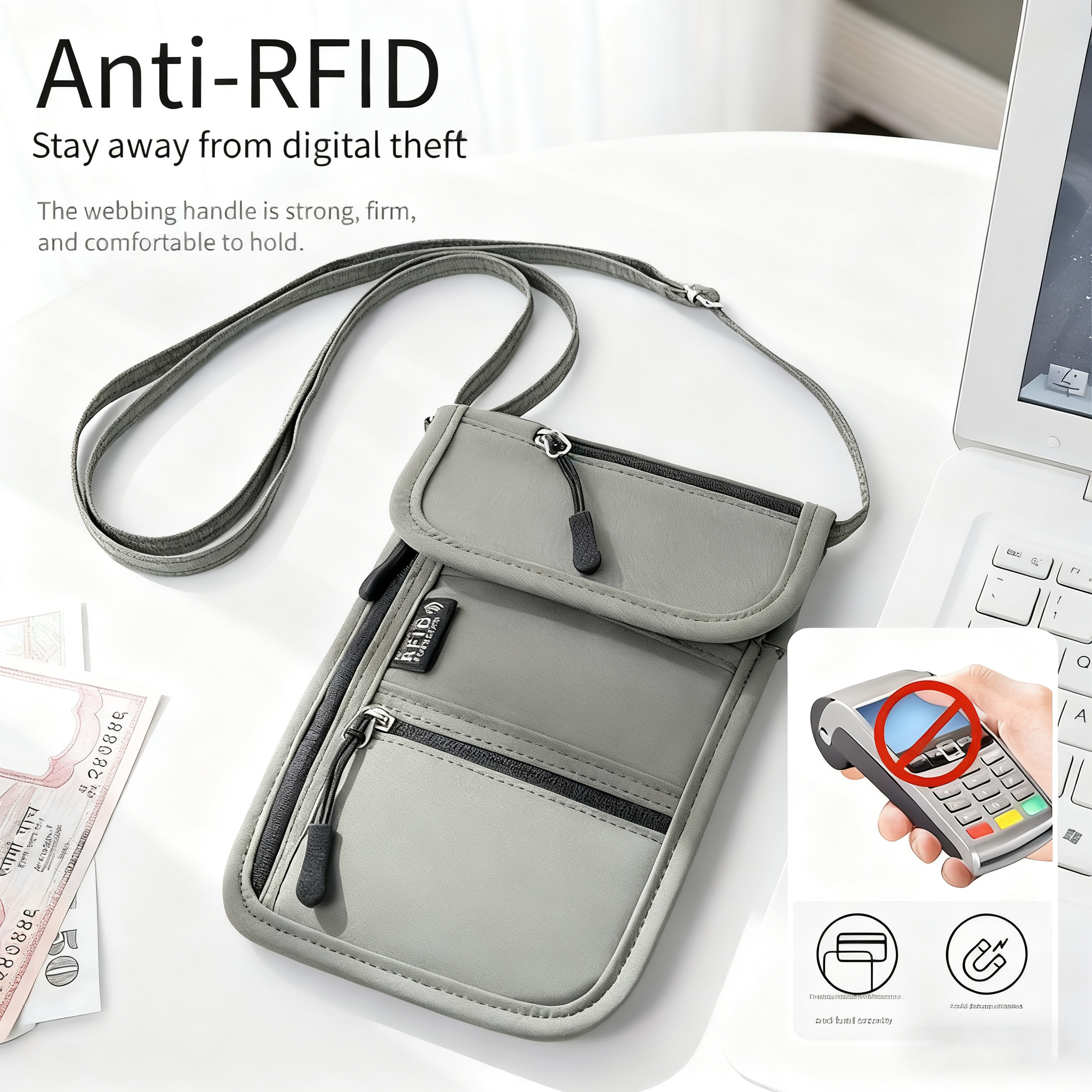 Personal Neck Wallet RFID Bloc - Travel Accessories Rfid recensione e prezzo