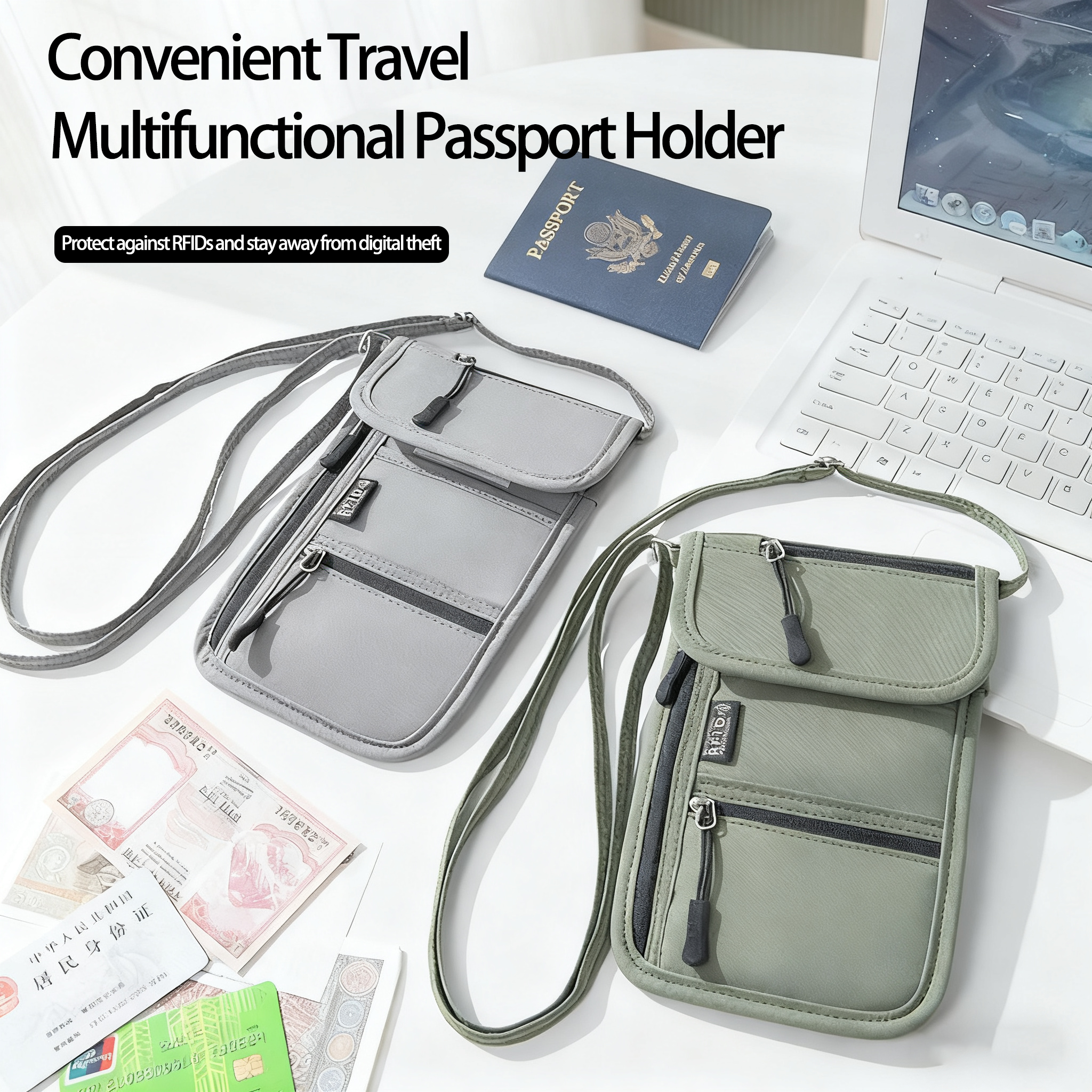 Personal Neck Wallet RFID Bloc - Travel Accessories Rfid recensione e prezzo