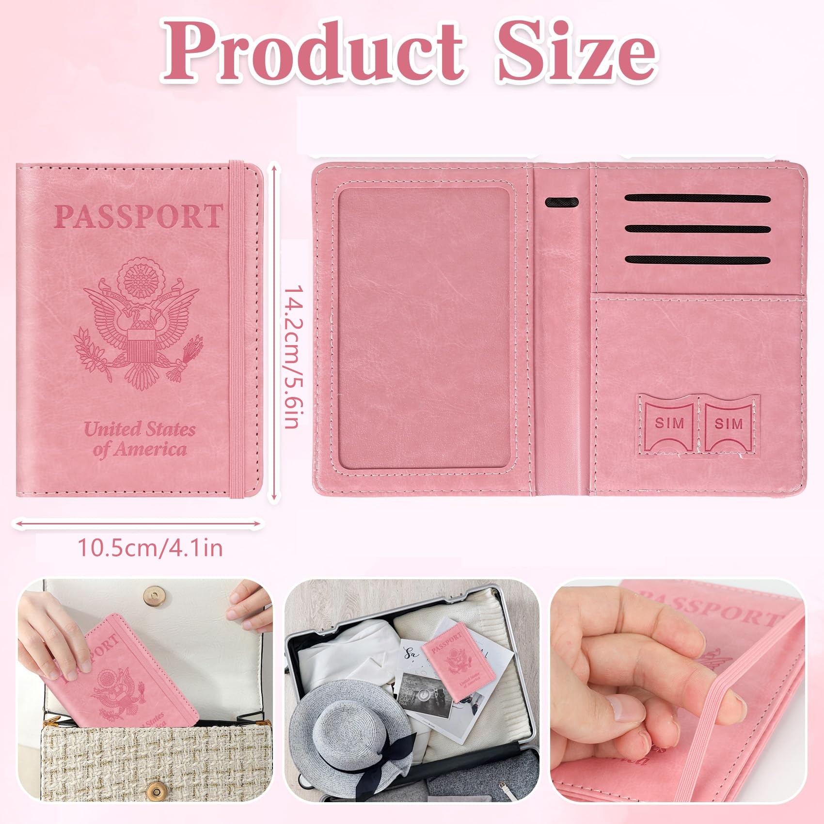 Passport Holder for Travel, Rf - Travel Accessories Rfid recensione e prezzo