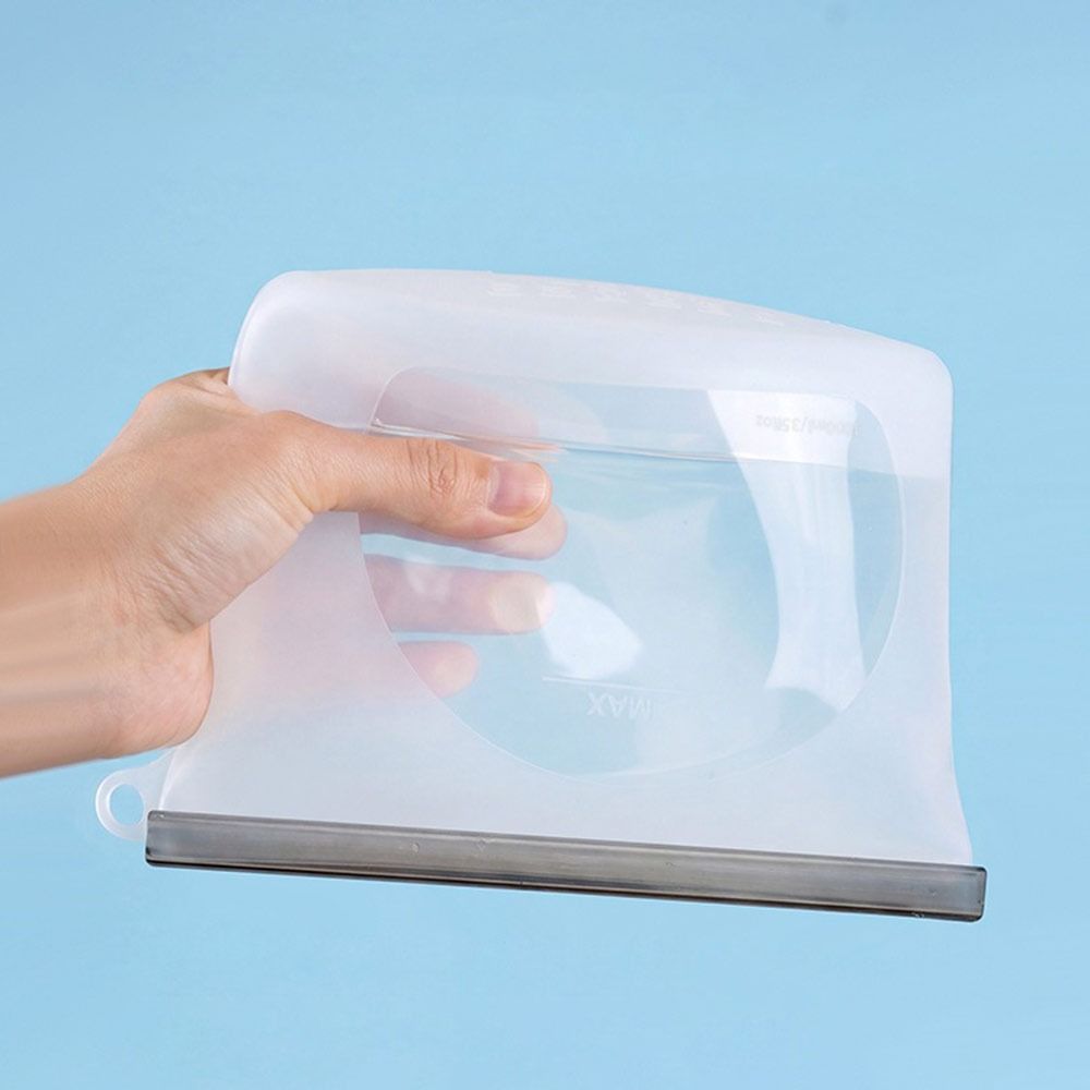 Silicone Food Preservation Bag - Reusable Zip Bag recensione e prezzo