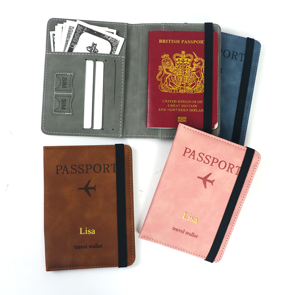 Customized Name PU Leather Car - Travel Accessories Rfid recensione e prezzo