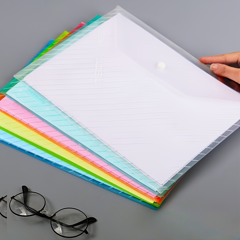5/10 Pcs/set A4 Transparent Fi - Document Organizer Folder recensione e prezzo