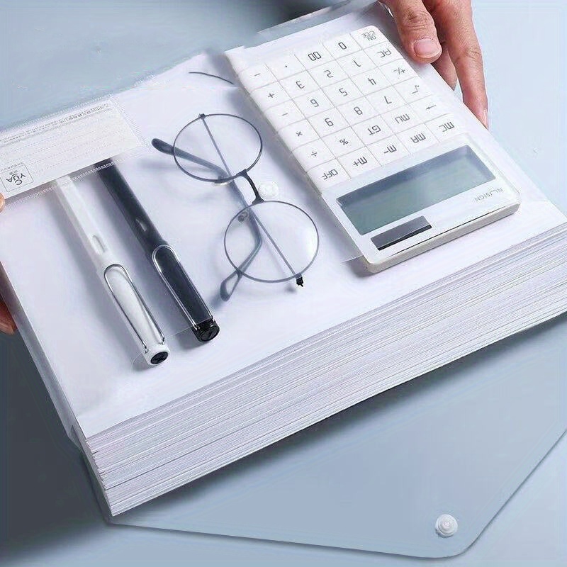 5/10 Pcs/set A4 Transparent Fi - Document Organizer Folder recensione e prezzo