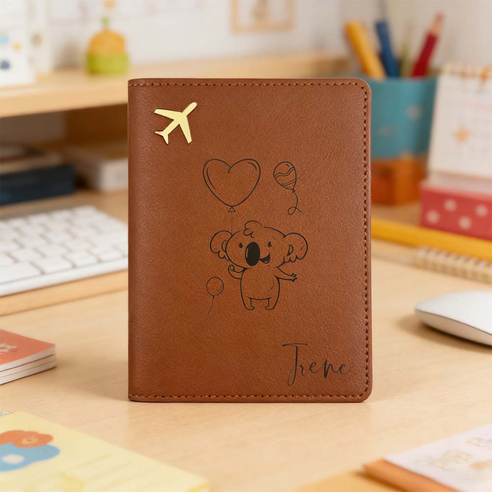 1pc Personalized Name Passport - Travel Accessories Meaning recensione e prezzo