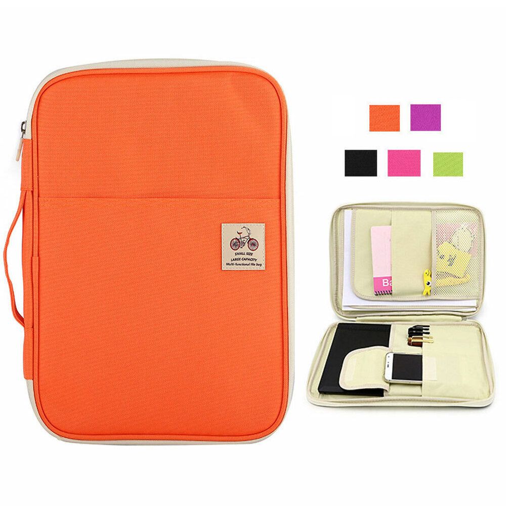 Travel A4 Portfolio Zipped Con - Document Organizer Folder recensione e prezzo