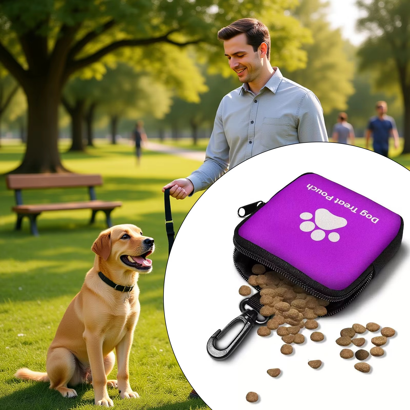 Portable Dog Treat Bag and Tra - Travel Accessories Dog recensione e prezzo