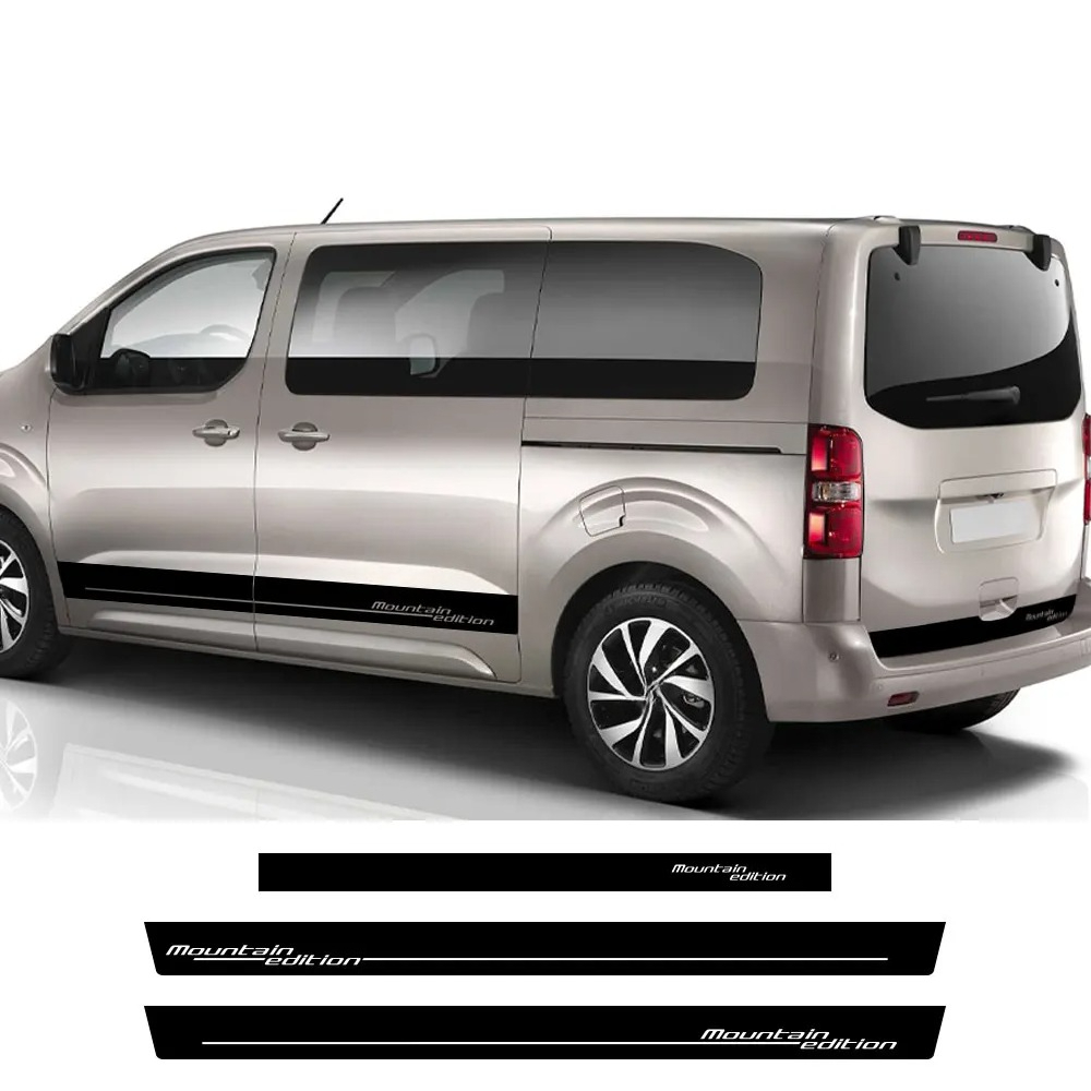3PCS Car Side Rear Door Sticke - Travel Van Accessories recensione e prezzo