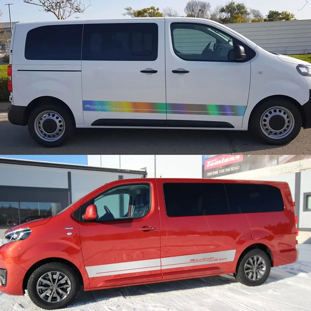 3PCS Car Side Rear Door Sticke - Travel Van Accessories recensione e prezzo