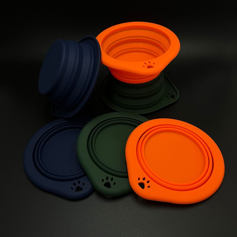 Portable Silicone Pet Bowl Col - Travel Accessories Dog recensione e prezzo