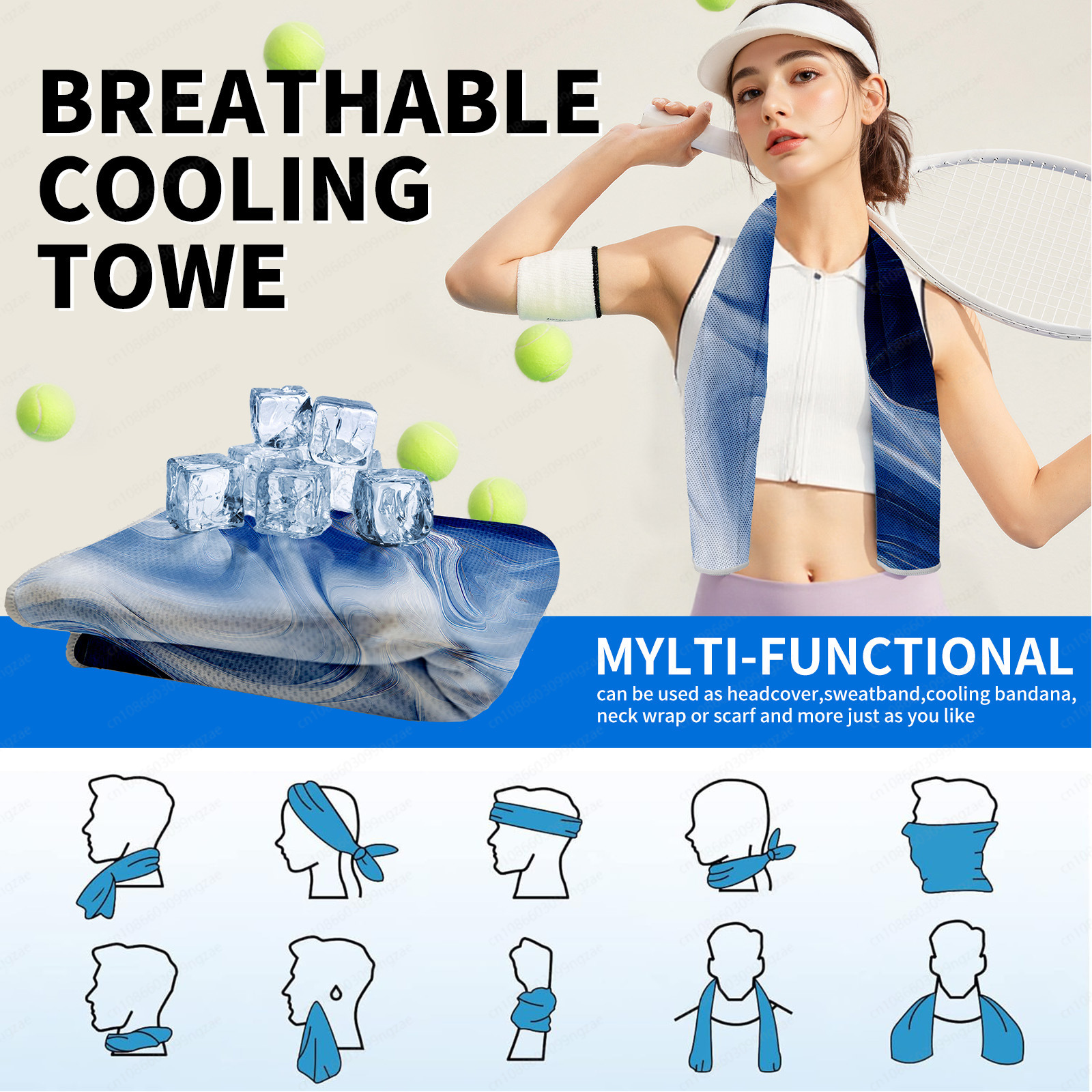 Cooling Quick Dry Sports Towel - Travel Towel Quick Dry recensione e prezzo