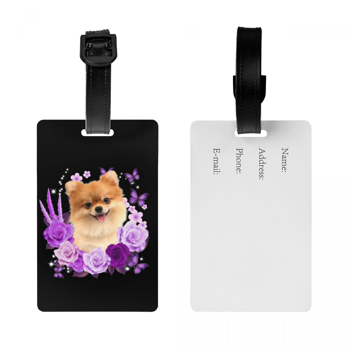 Pomeranian Dog With Rose Flowe - Travel Accessories Dog recensione e prezzo