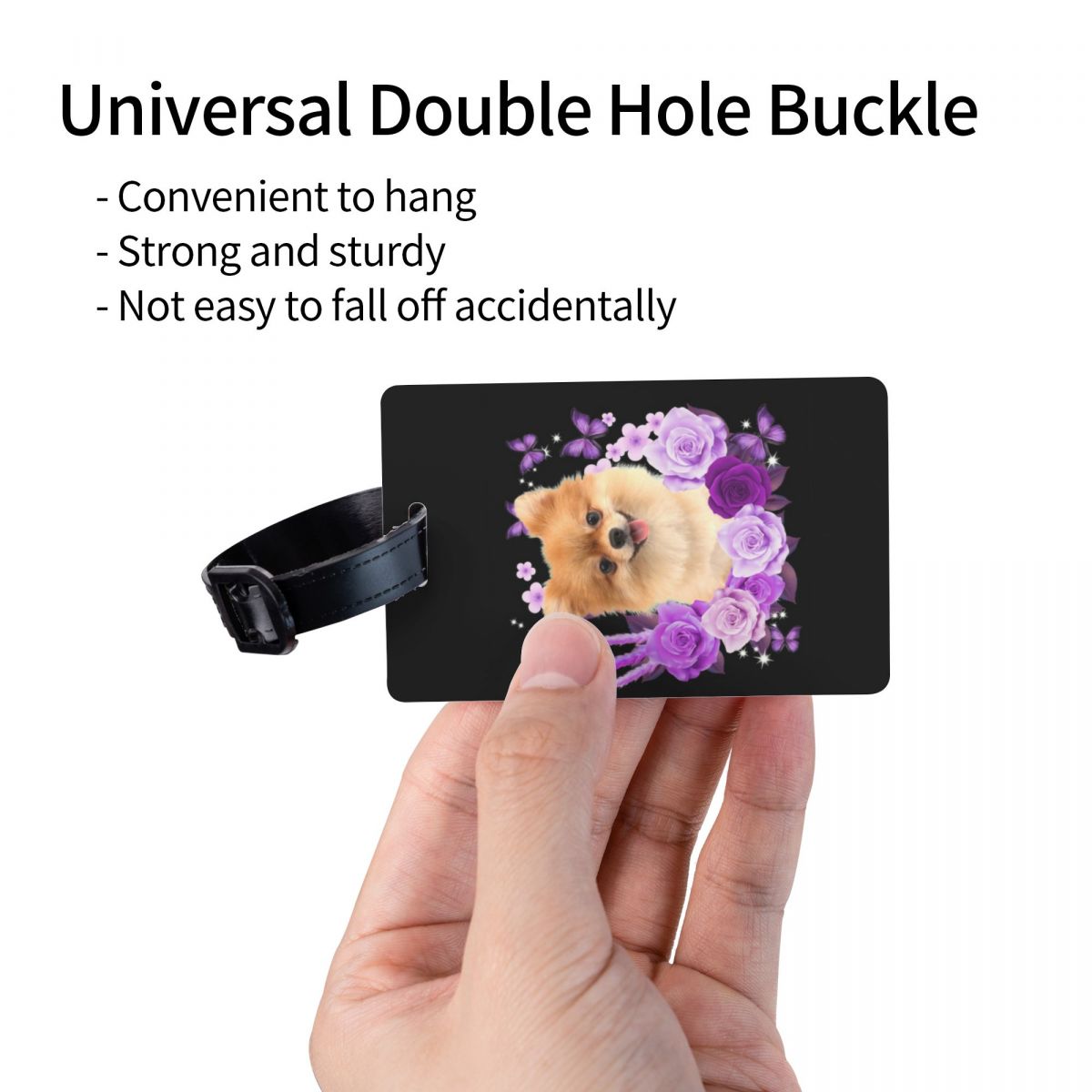 Pomeranian Dog With Rose Flowe - Travel Accessories Dog recensione e prezzo