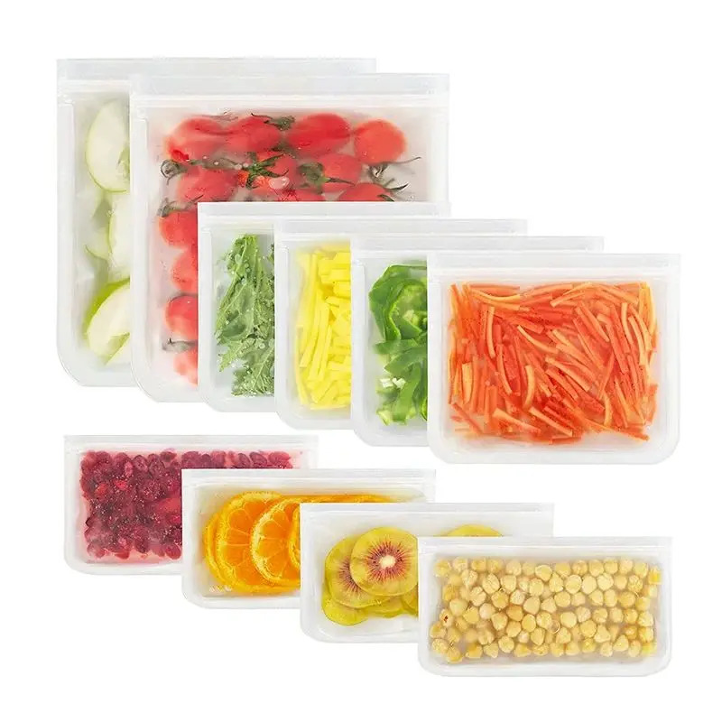Silicone Food Storage Containe - Reusable Zip Bag recensione e prezzo