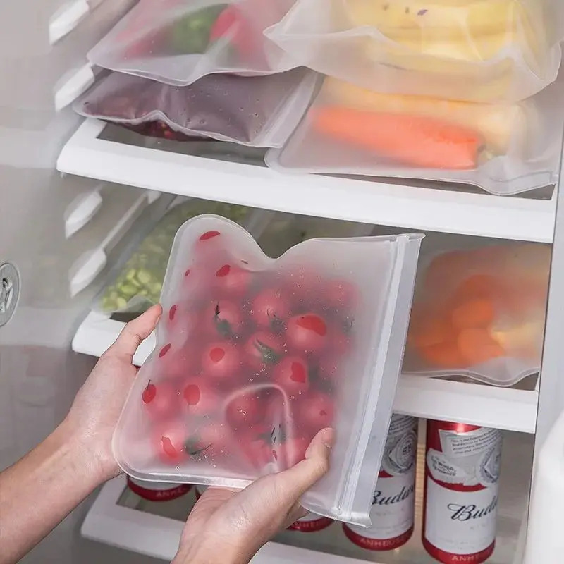 Silicone Food Storage Containe - Reusable Zip Bag recensione e prezzo
