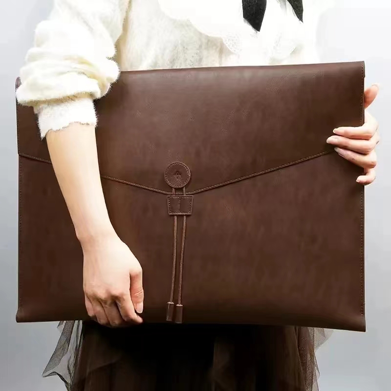 PU Leather Document Bag A3 Dra - Document Organizer Folder recensione e prezzo