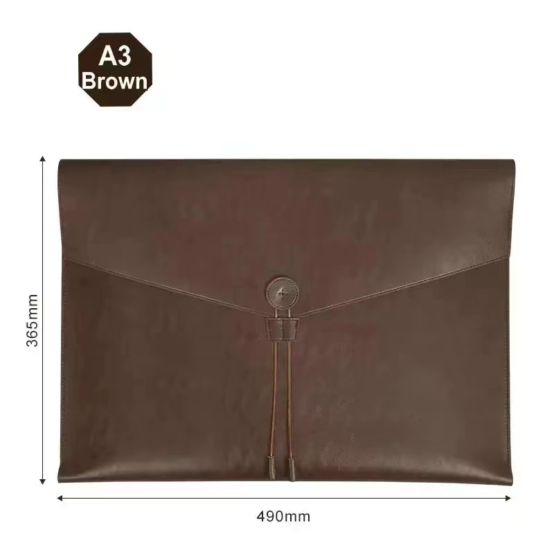 PU Leather Document Bag A3 Dra - Document Organizer Folder recensione e prezzo