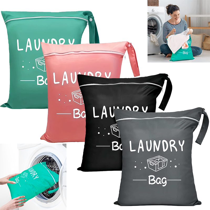 Travel Laundry Bags with Zip,  - Reusable Zip Bag recensione e prezzo