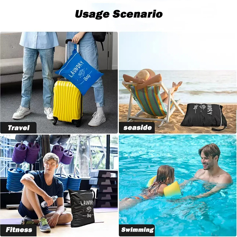 Travel Laundry Bags with Zip,  - Reusable Zip Bag recensione e prezzo