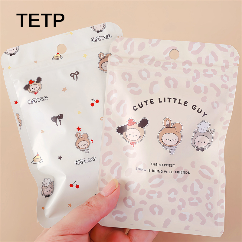 TETP 100Pcs Aluminum Foil Cart - Reusable Zip Bag recensione e prezzo