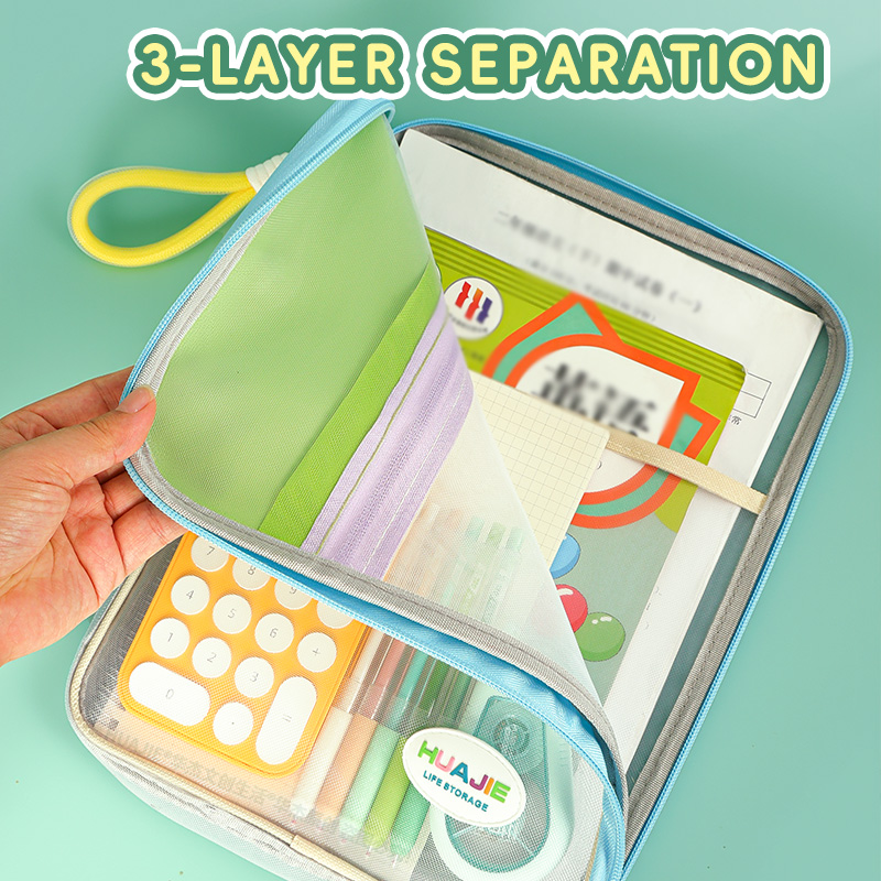 HUAJIE Student Handheld File B - Document Organizer Folder recensione e prezzo