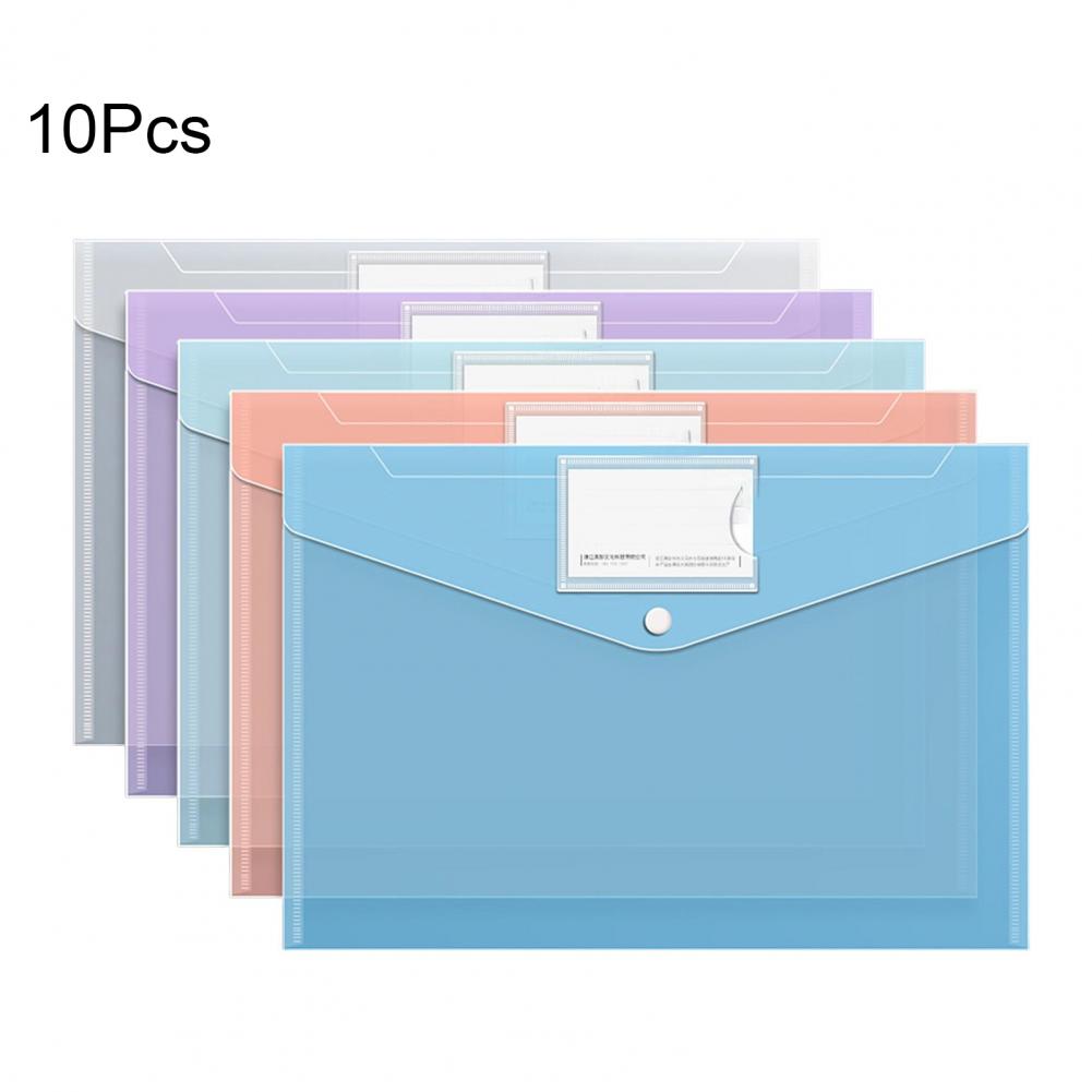 Waterproof File Bags 10 Pcs Pl - Document Organizer Folder recensione e prezzo