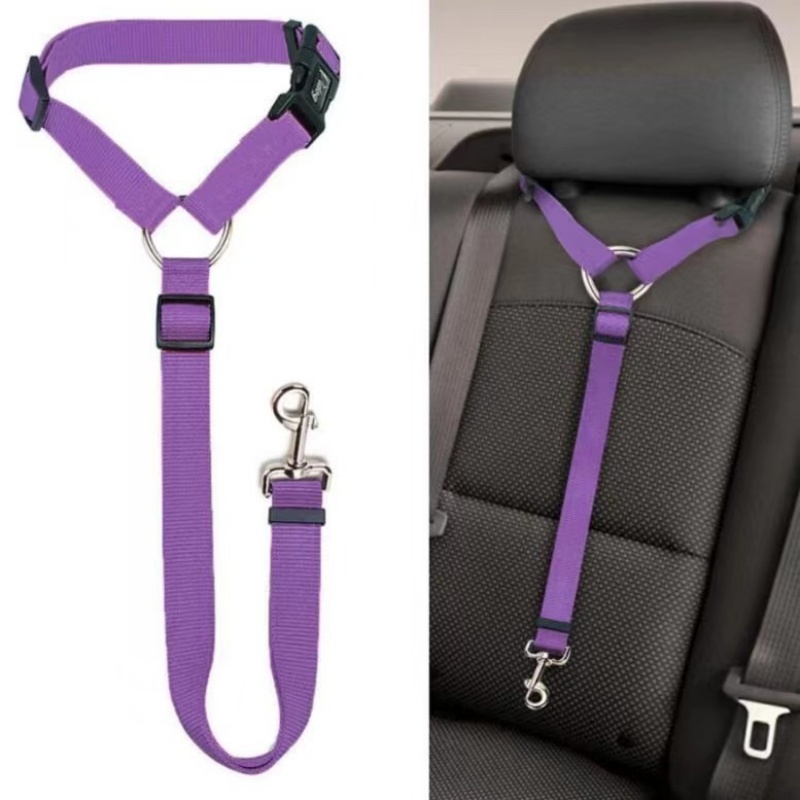 Adjustable Pet Car Seat Belt D - Travel Accessories Dog recensione e prezzo