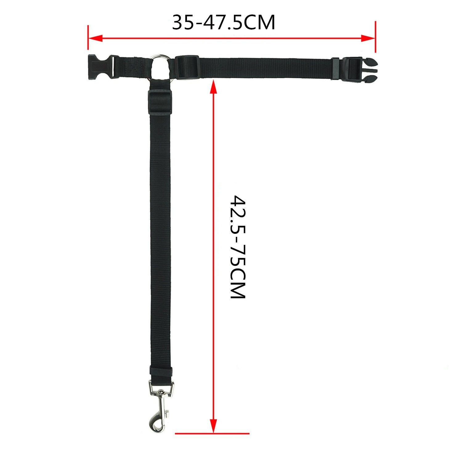 Adjustable Pet Car Seat Belt D - Travel Accessories Dog recensione e prezzo