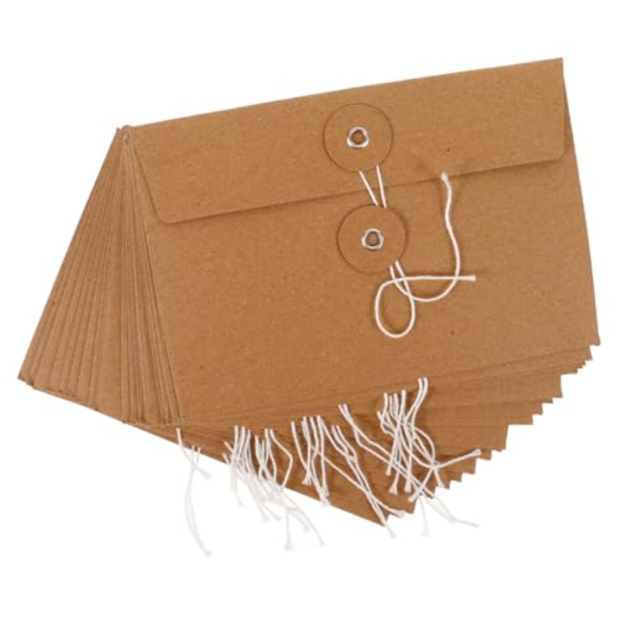20Pcs Kraft Paper Wire Organiz - Document Organizer Folder recensione e prezzo