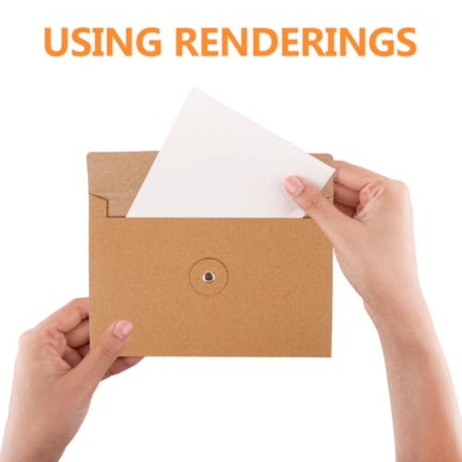 20Pcs Kraft Paper Wire Organiz - Document Organizer Folder recensione e prezzo