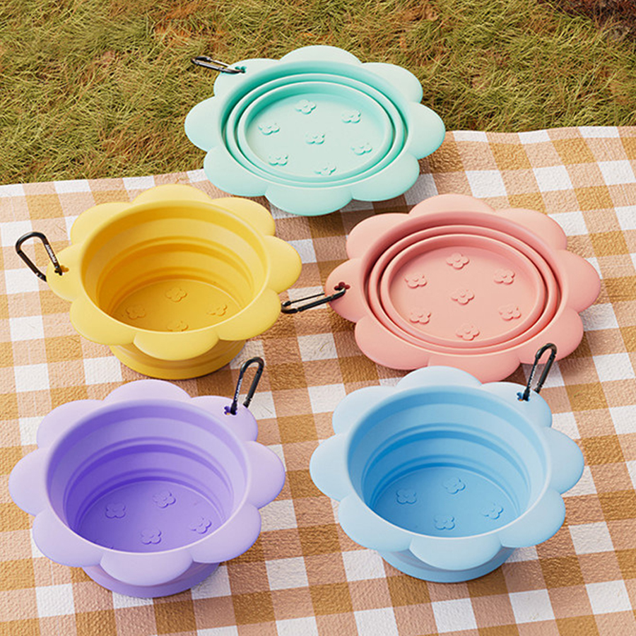 350ml Collapsible Dog Bowl Por - Travel Accessories Dog recensione e prezzo