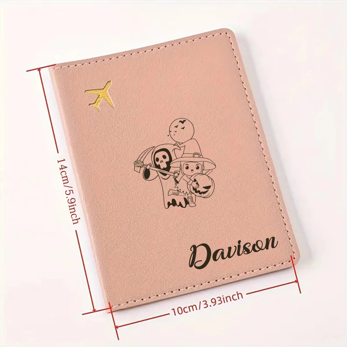 Personalized Name Leather Pass - Travel Accessories Meaning recensione e prezzo