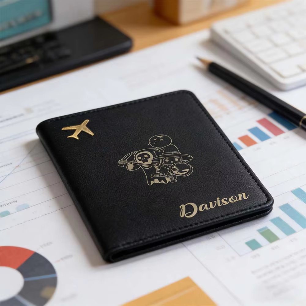 Personalized Name Leather Pass - Travel Accessories Meaning recensione e prezzo