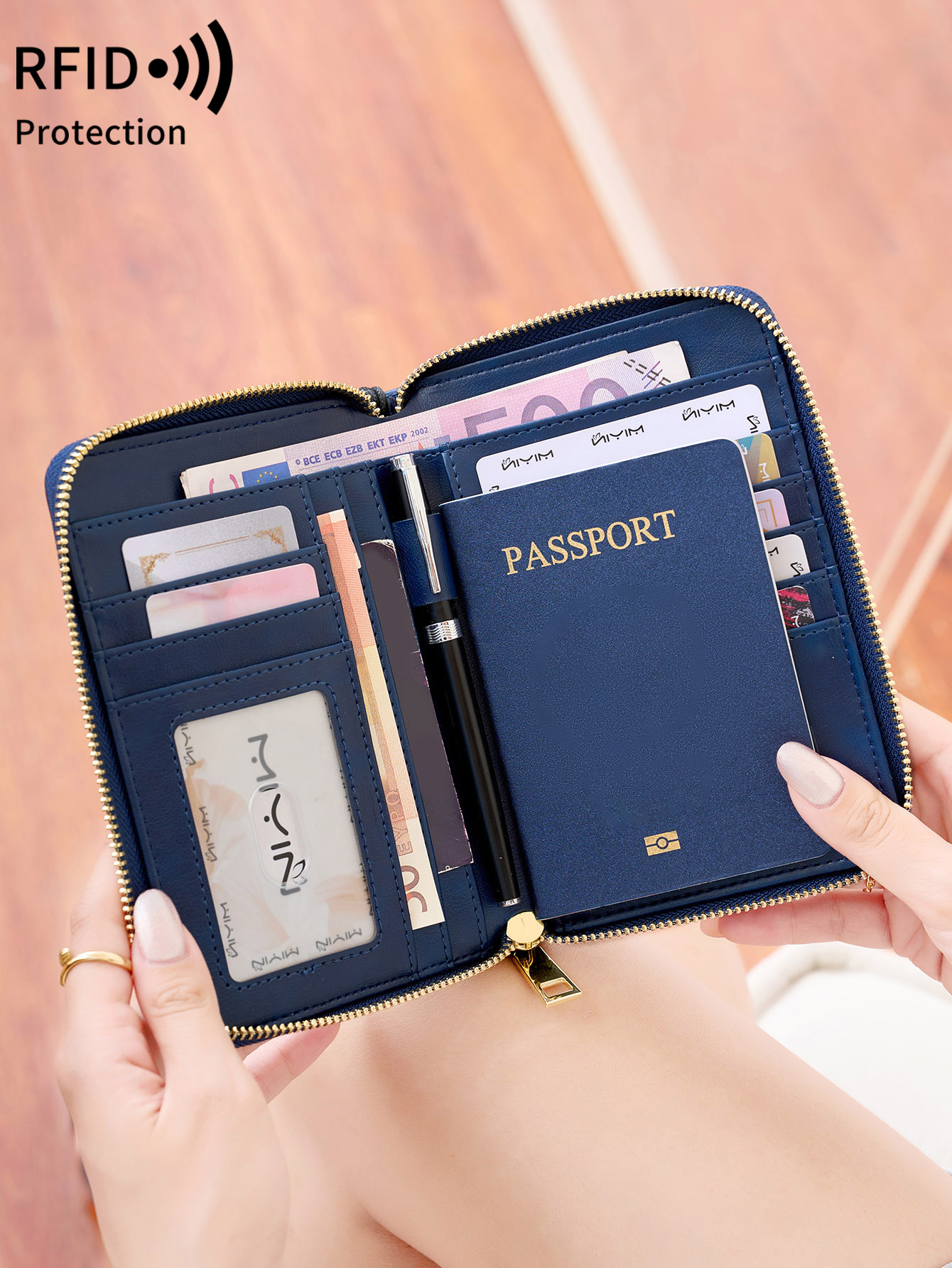 RFID Shielded Passport Holder  - Travel Accessories Rfid recensione e prezzo