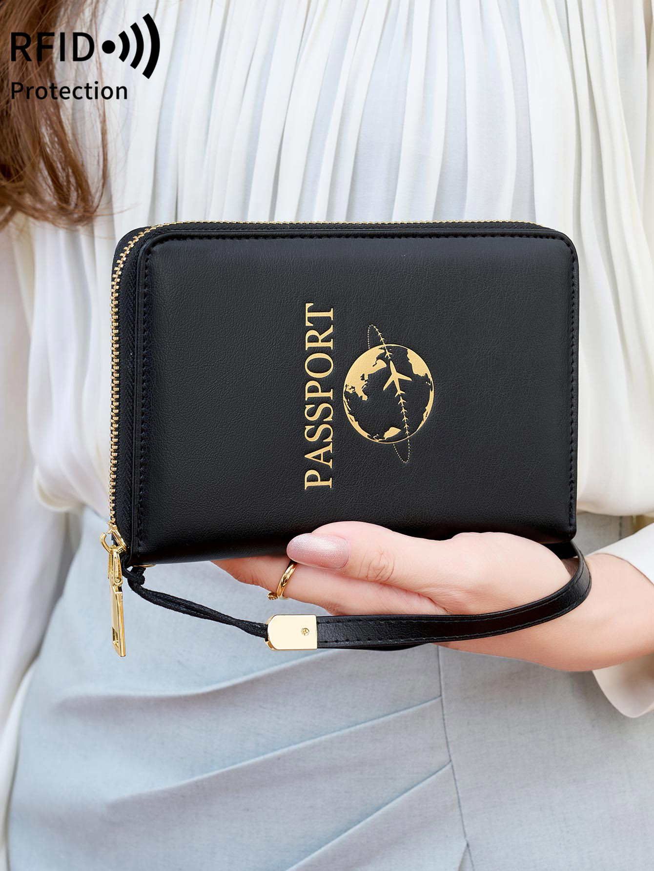 RFID Shielded Passport Holder  - Travel Accessories Rfid recensione e prezzo