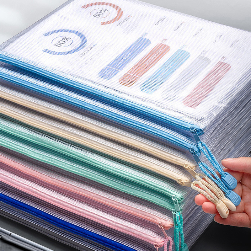 Mesh Zipper Storage Bags Docum - Reusable Zip Bag recensione e prezzo