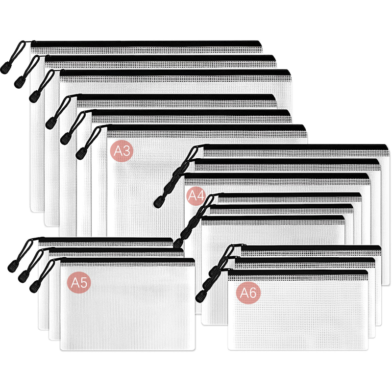 Mesh Zipper Storage Bags Docum - Reusable Zip Bag recensione e prezzo