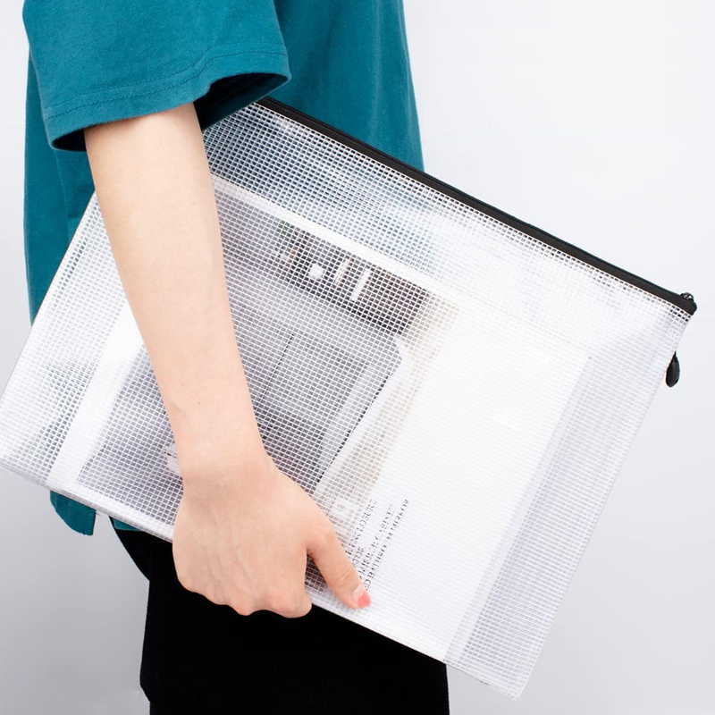 Mesh Zipper Storage Bags Docum - Reusable Zip Bag recensione e prezzo