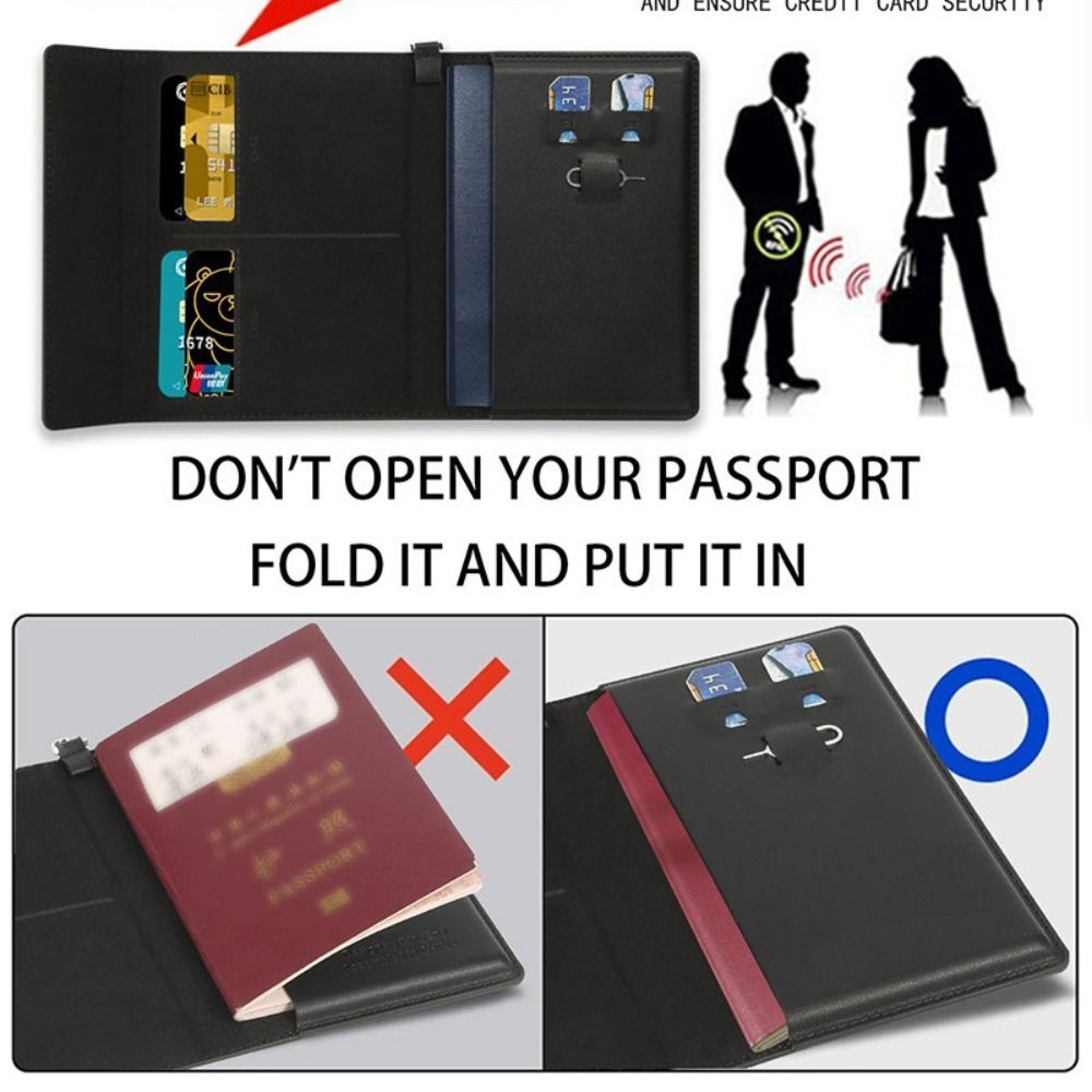 Solid Color Passport Holder RF - Travel Accessories Rfid recensione e prezzo
