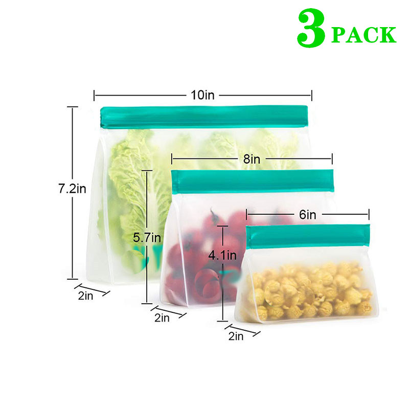 Reusable Food Storage Bag Upgr - Reusable Zip Bag recensione e prezzo