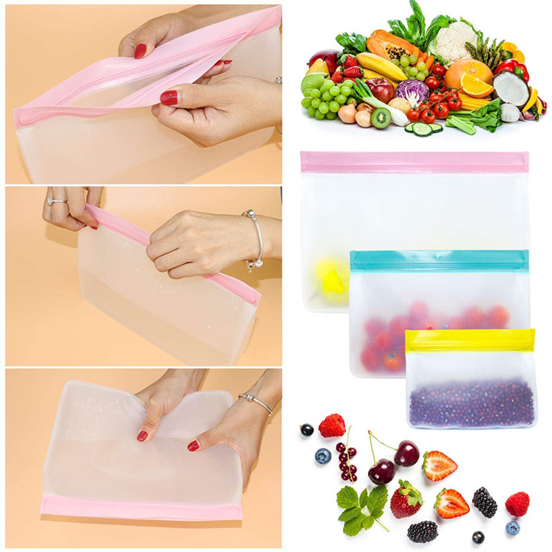 Reusable Food Storage Bag Upgr - Reusable Zip Bag recensione e prezzo