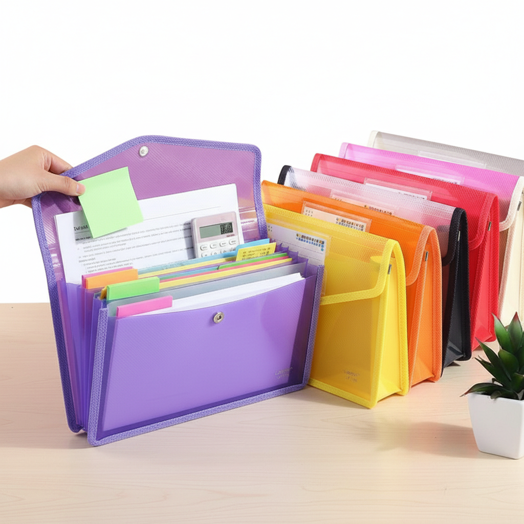 Large Capacity PVC Stationery  - Document Organizer Folder recensione e prezzo