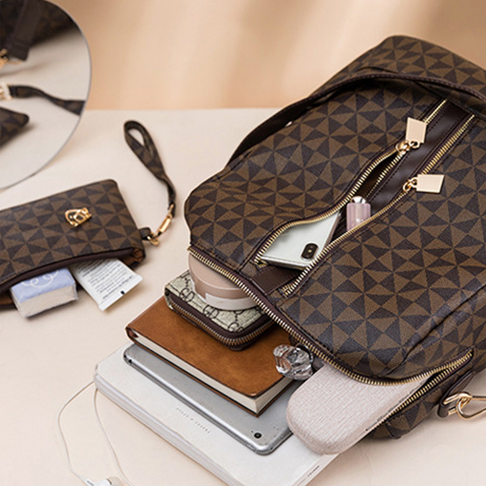 2pcs Backpack And Handbag Set, - Travel Accessories Set recensione e prezzo