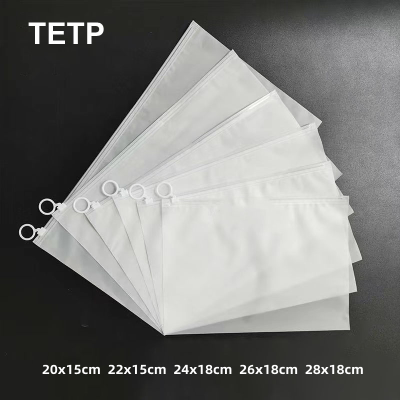 TETP 50Pcs Frosted Zipper Bags - Reusable Zip Bag recensione e prezzo